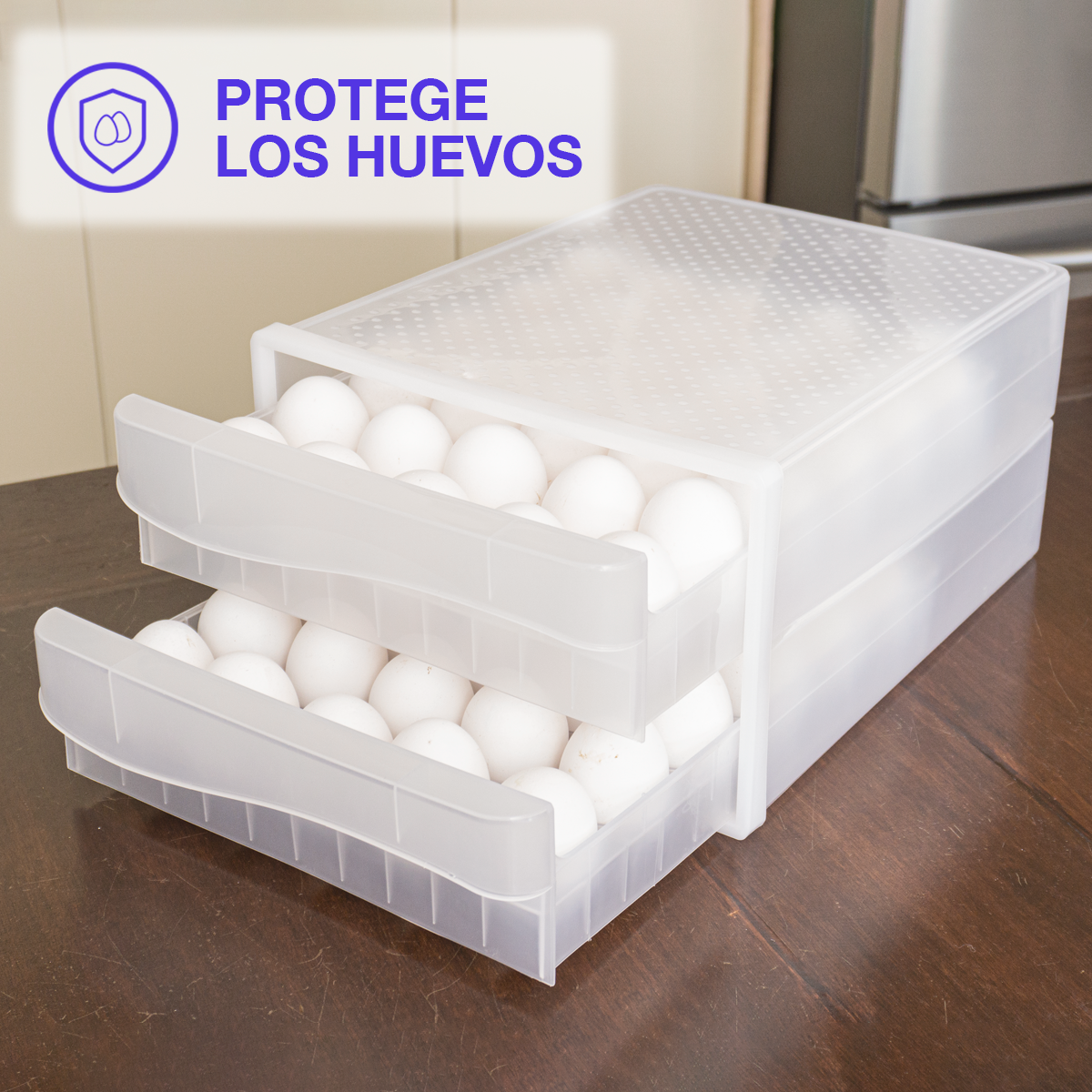 Doble Caja Protectora de Huevos
